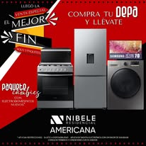 Promoción paquete de electrodomésticos